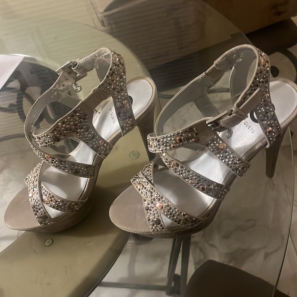 G By Guess Nadia Strappy Heels - Picture 3 of 6